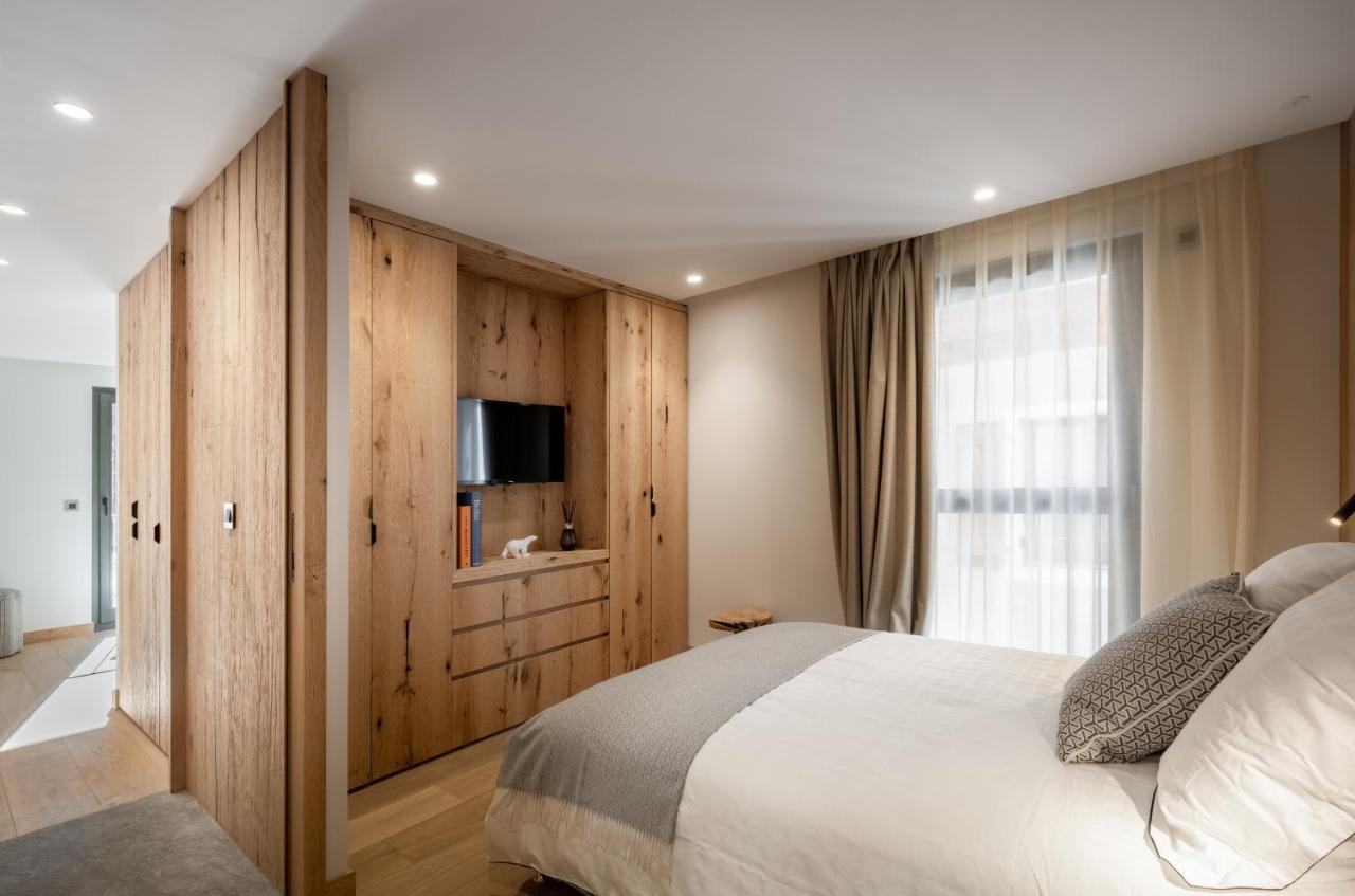 Ecrin Blanc - Appartement Haut De Gamme - Balcon Avec Vue - Centre De Межев Экстерьер фото