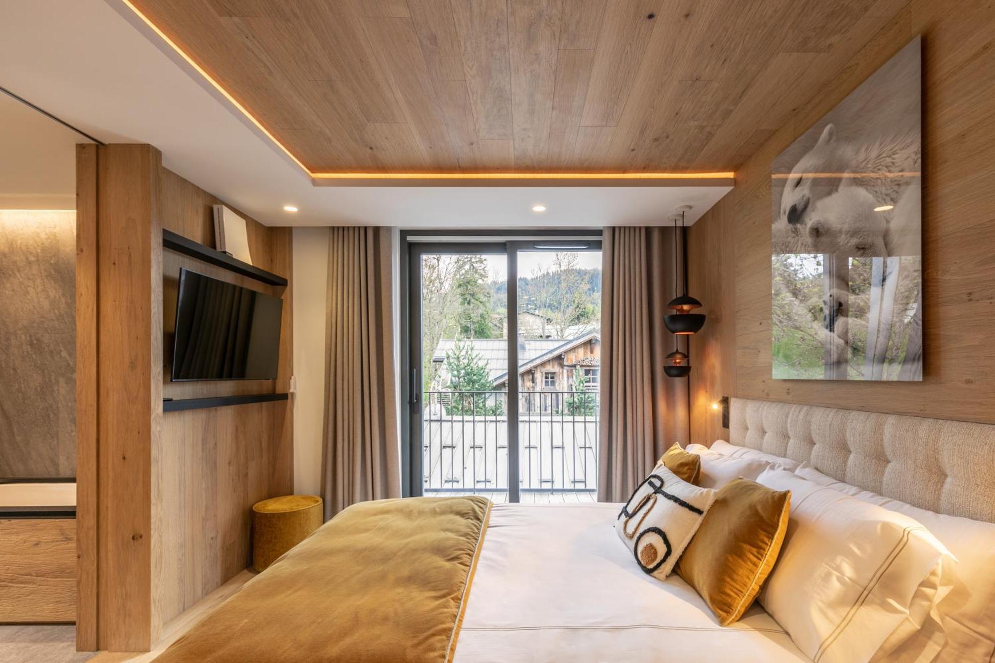 Ecrin Blanc - Appartement Haut De Gamme - Balcon Avec Vue - Centre De Межев Экстерьер фото